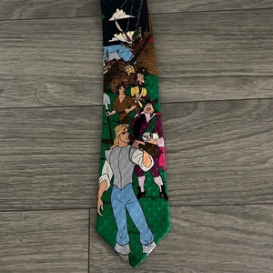 Men's Disney Store Pocahontas John Smith Silk Necktie‎